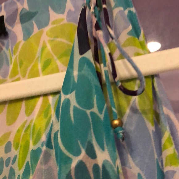 Multicolor silk dress - Picture 3 of 6